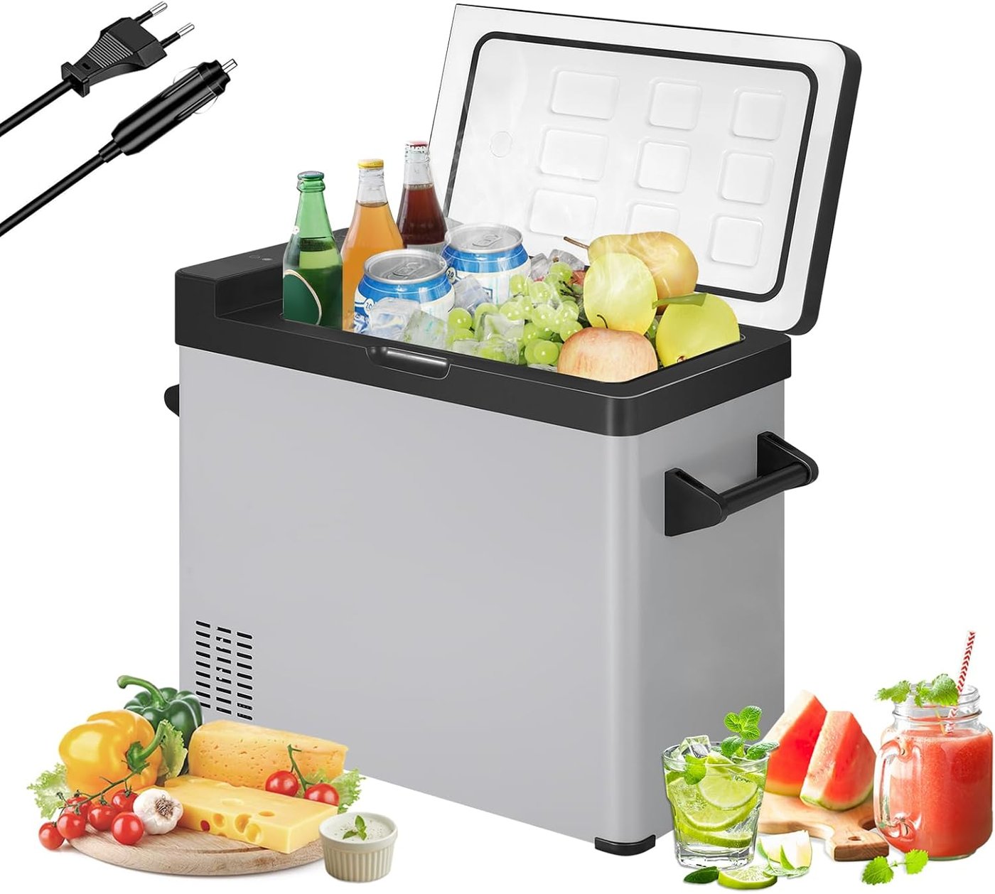 Compressor Cool Box 60 L, 12 V / 230 V