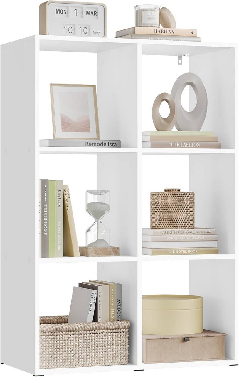 6-Cube Bookcase, 60 × 89.5 × 29 cm