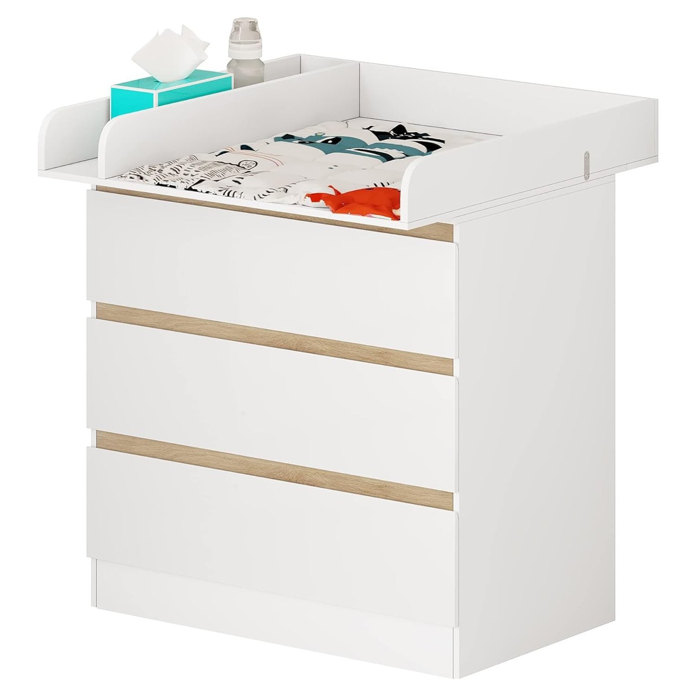 Baby Changing Unit with 3 Drawers